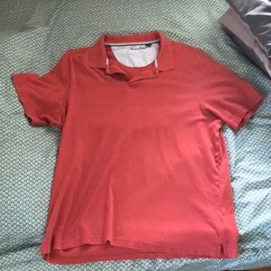 Red collared shirt (Men’s Large)